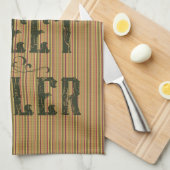 Linge De Cuisine Holler Sweet Holler Pays Rustique (Quart Plié)