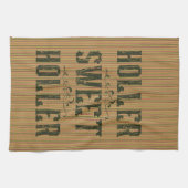 Linge De Cuisine Holler Sweet Holler Pays Rustique (Horizontal)