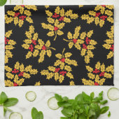 Linge De Cuisine Holly Berries (Plié)