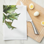 Linge De Cuisine Holly Berries 001 (Quart Plié)