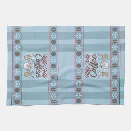 Linge De Cuisine Holly Jolly (Horizontal)