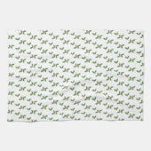 Linge De Cuisine Holly Motif (Horizontal)