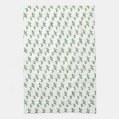 Linge De Cuisine Holly Motif (Vertical)
