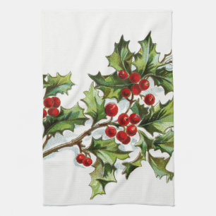 Linge De Cuisine HollyBerries 001