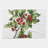 Linge De Cuisine HollyBerries 002 (Horizontal)