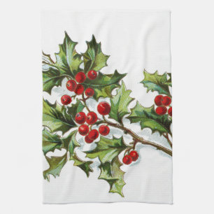 Linge De Cuisine HollyBerries 002