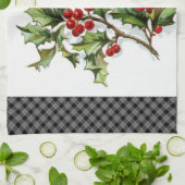 Linge De Cuisine HollyBerries 002 (Plié)
