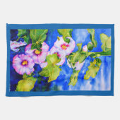 Linge De Cuisine Hollyhocks (Horizontal)