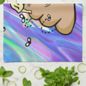 Linge De Cuisine hologramme décharge trump (Plié)