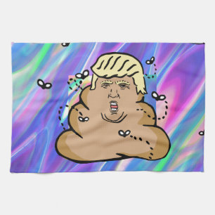 Linge De Cuisine hologramme décharge trump