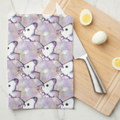 Linge De Cuisine hologramme licorne émoji (Quart Plié)