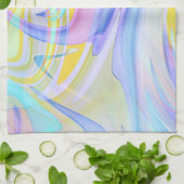 Linge De Cuisine hologramme pastel (Plié)