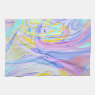 Linge De Cuisine hologramme pastel