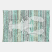 Linge De Cuisine Homard côtier rustique de décor (Horizontal)