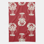 Linge De Cuisine Homard imprimé (Vertical)