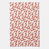 Linge De Cuisine Homard rouge (Vertical)