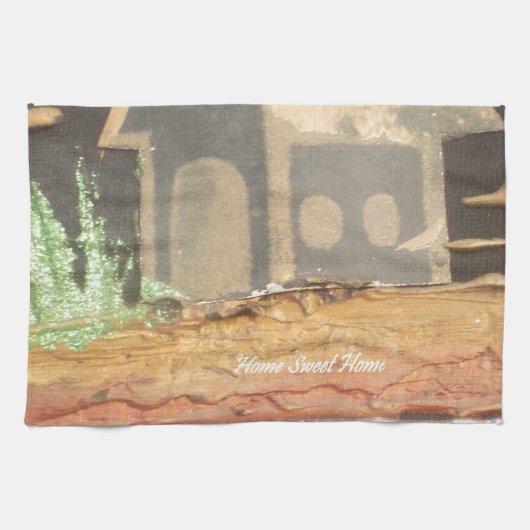 Linge De Cuisine Home Sweet Home Art Imprimer (Horizontal)