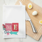 Linge De Cuisine Home Sweet Home Camper Girly Fun Gypsy (Quart Plié)