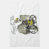 Linge De Cuisine Homme à vélo illustration (Vertical)