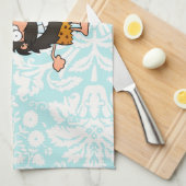 Linge De Cuisine Homme des cavernes ; Mignon (Quart Plié)