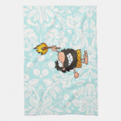 Linge De Cuisine Homme des cavernes ; Mignon (Vertical)