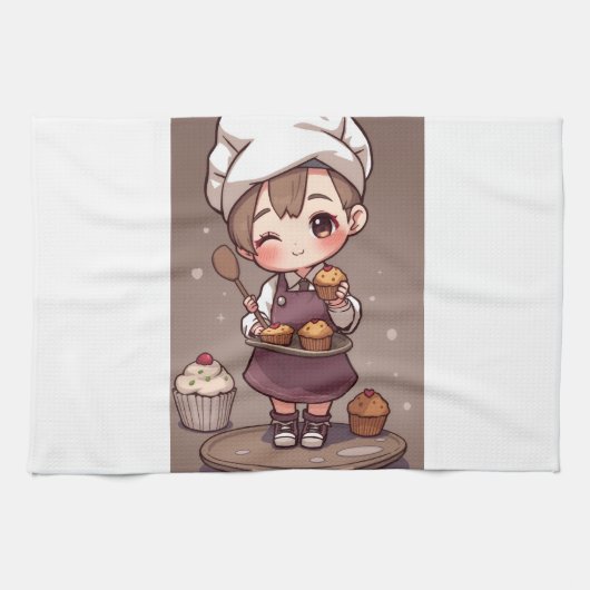 Linge De Cuisine Homme Muffin (Horizontal)