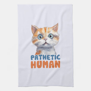Linge De Cuisine Homme pathétique - Design de chat Sarcastique