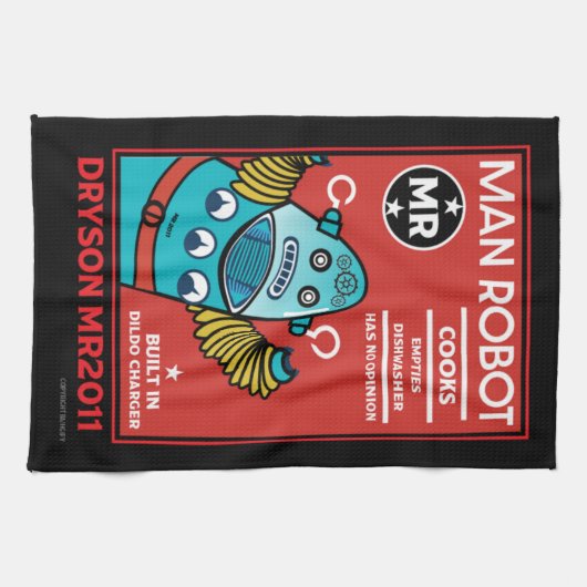 Linge De Cuisine Homme Robot L'homme parfait (Horizontal)