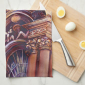 Linge De Cuisine Hongrois céleste (Quart Plié)