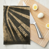 Linge De Cuisine Honk Goose Funny Duck Chicken Mème (Quart Plié)