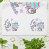 Linge De Cuisine Hoppy Easter ! Bunny Easter (Plié)
