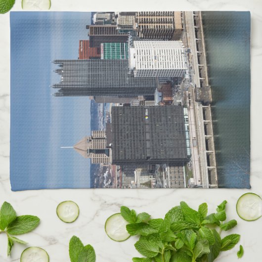 Linge De Cuisine Horizon de Pittsburgh (Plié)