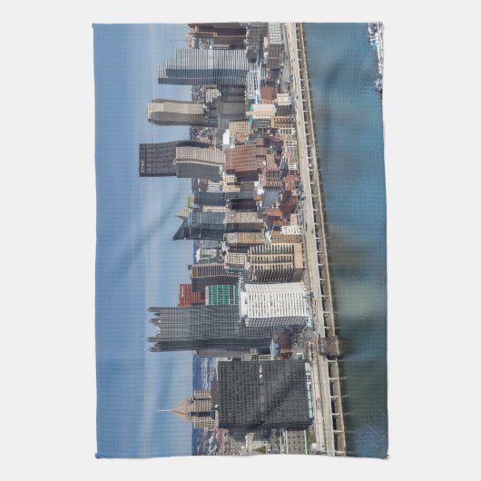 Linge De Cuisine Horizon de Pittsburgh (Vertical)