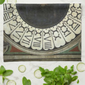Linge De Cuisine Horloge dans le Duomo par Paolo Uccello (Plié)