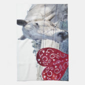 Linge De Cuisine HORSE coeur Valentine (Vertical)