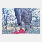 Linge De Cuisine Horse et heart (Horizontal)