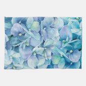 Linge De Cuisine Hortensia bleu (Horizontal)