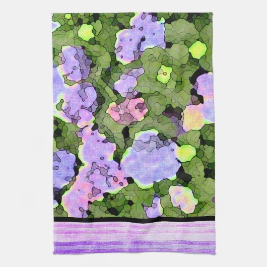 Linge De Cuisine Hortensias de batik (alt) (Vertical)