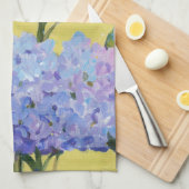 Linge De Cuisine Hortensias de ressort I (Quart Plié)