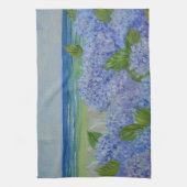 Linge De Cuisine Hortensias par la mer (Vertical)