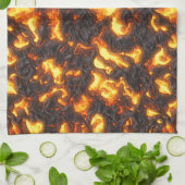 Linge De Cuisine Hot lava (Plié)