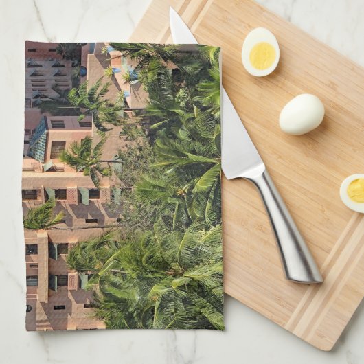 Linge De Cuisine Hôtel Royal Hawaiian (Quart Plié)