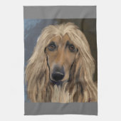 Linge De Cuisine Hound afghan (Vertical)