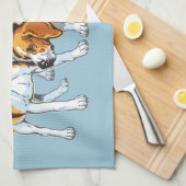 Linge De Cuisine Hound beagle (Quart Plié)