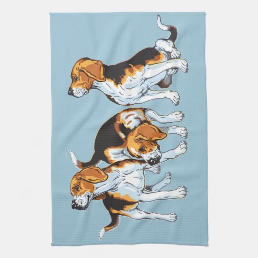 Linge De Cuisine Hound beagle (Vertical)