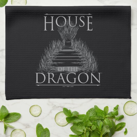 Linge De Cuisine HOUSE OF THE DRAGON | Iron Throne Graphic (Plié)