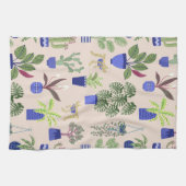 Linge De Cuisine Houseplants Cactus Motif Succulent (Horizontal)