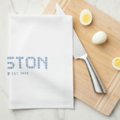 Linge De Cuisine Houston Tile, Blue Tile, Houston Texas (Quart Plié)