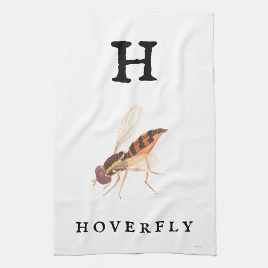 Linge De Cuisine Hoverfly "H" (Vertical)