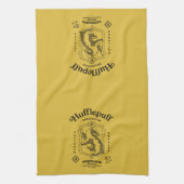 Linge De Cuisine HUFFLEPUFF™ Dedication Patience Loyalty Crest (Vertical)